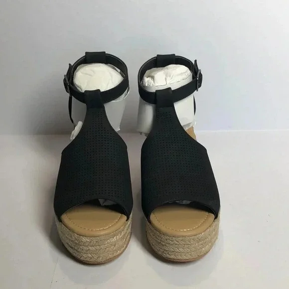 PIERRE DUMAS Uptown-2 Espadrille Wedge Shoes - Picture 3 of 6